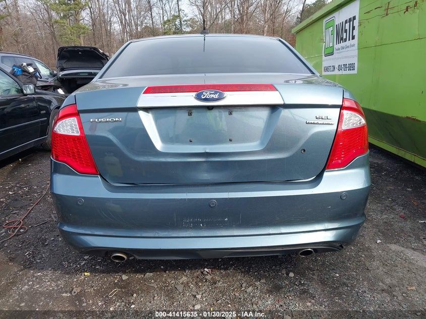 2012 Ford Fusion Sel VIN: 3FAHP0JG6CR257099 Lot: 41415635