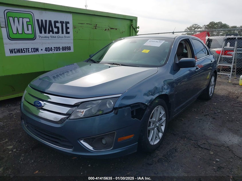 2012 Ford Fusion Sel VIN: 3FAHP0JG6CR257099 Lot: 41415635