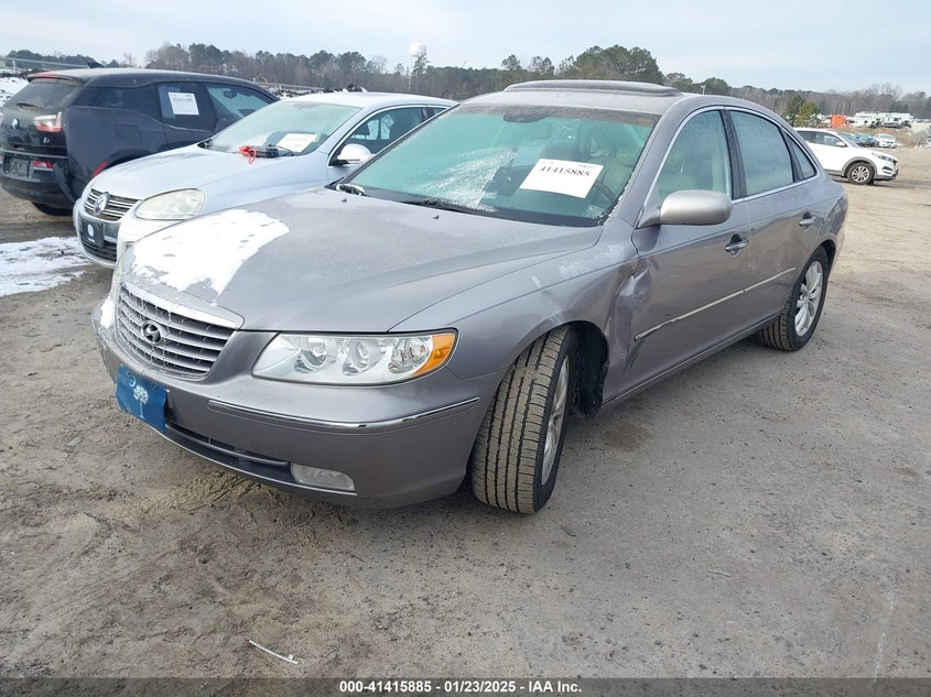 2006 HYUNDAI AZERA VIN: KMHFC46F26A133300