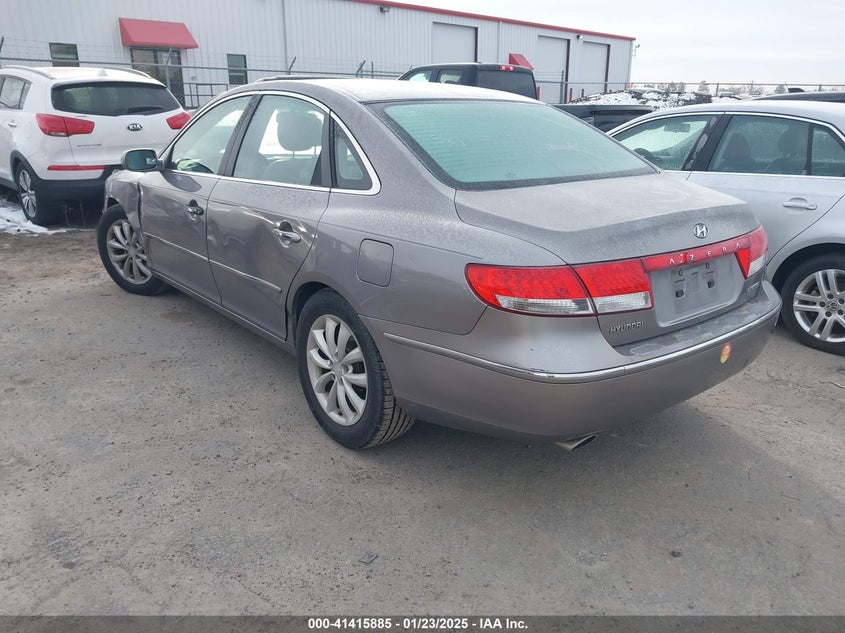 2006 HYUNDAI AZERA VIN: KMHFC46F26A133300