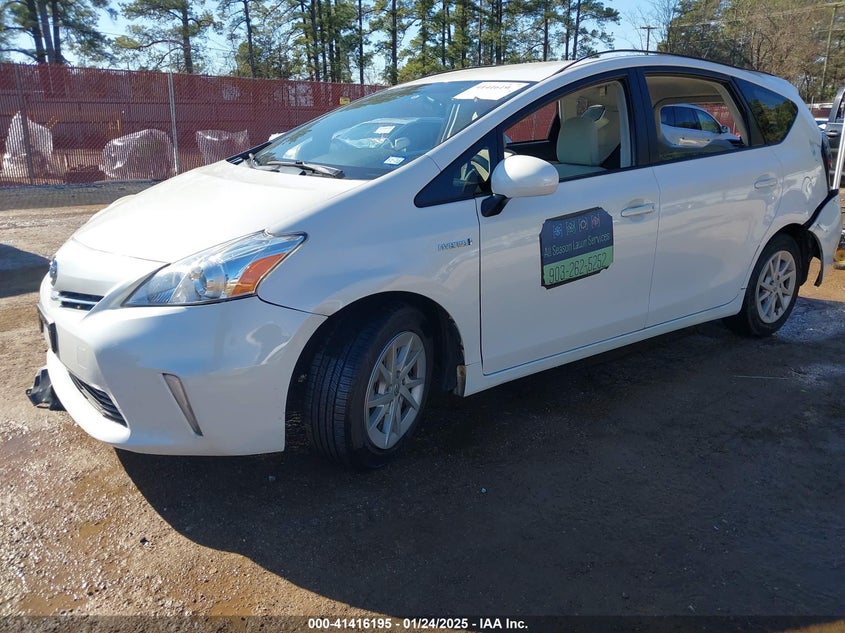 2013 TOYOTA PRIUS V VIN: JTDZN3EU7D3239863