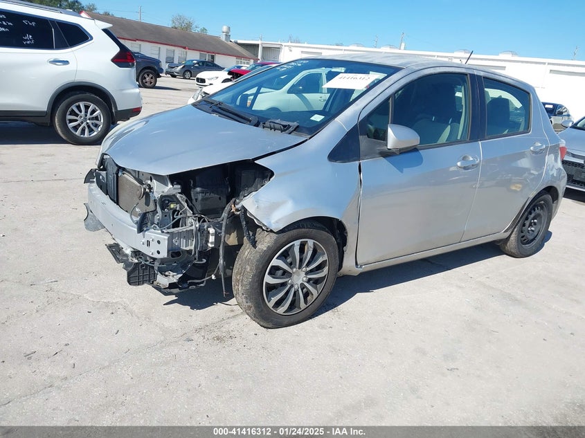 2014 TOYOTA YARIS VIN: JTDKTUD3XED586881
