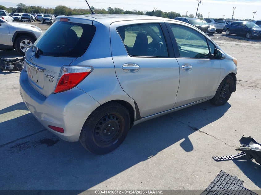 2014 TOYOTA YARIS VIN: JTDKTUD3XED586881