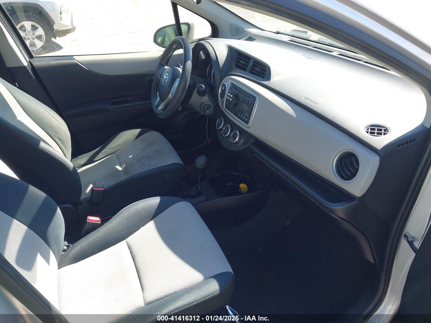 2014 TOYOTA YARIS VIN: JTDKTUD3XED586881