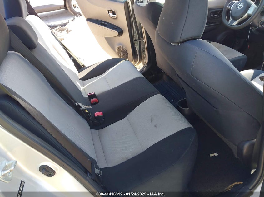 2014 TOYOTA YARIS VIN: JTDKTUD3XED586881