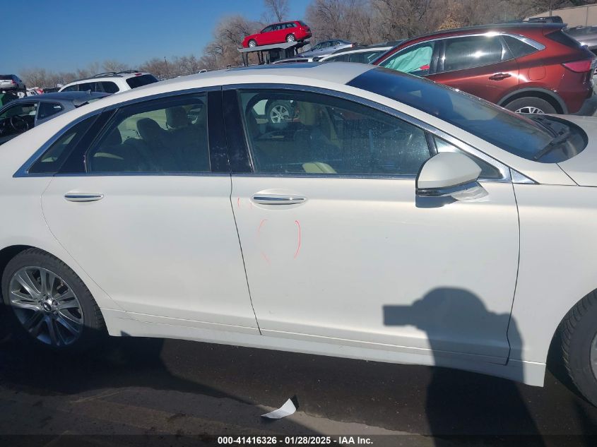 2013 Lincoln Mkz VIN: 03LN6L2J91DR82655 Lot: 41416326