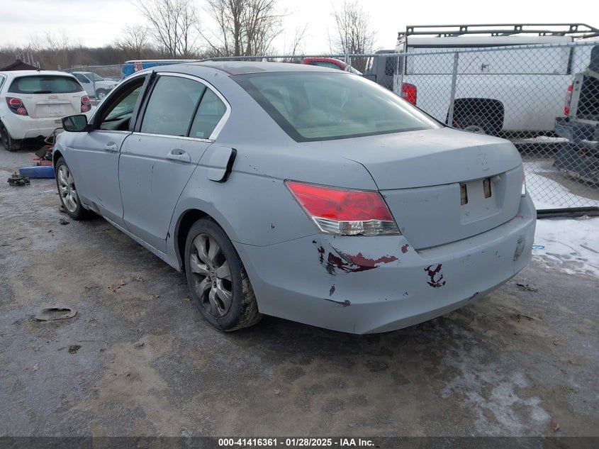 2008 HONDA ACCORD VIN: 1HGCP26738A051315