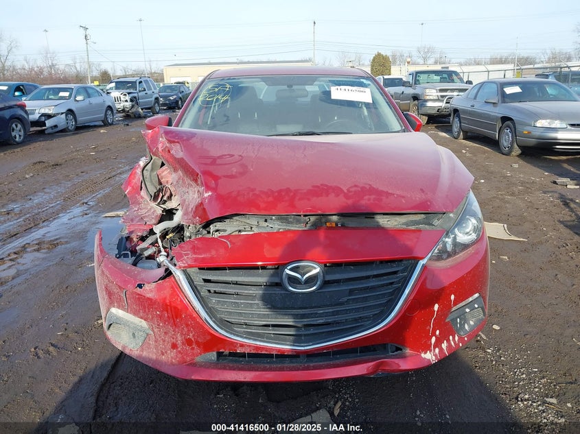 2014 MAZDA MAZDA3 VIN: JM1BM1W76E1123407