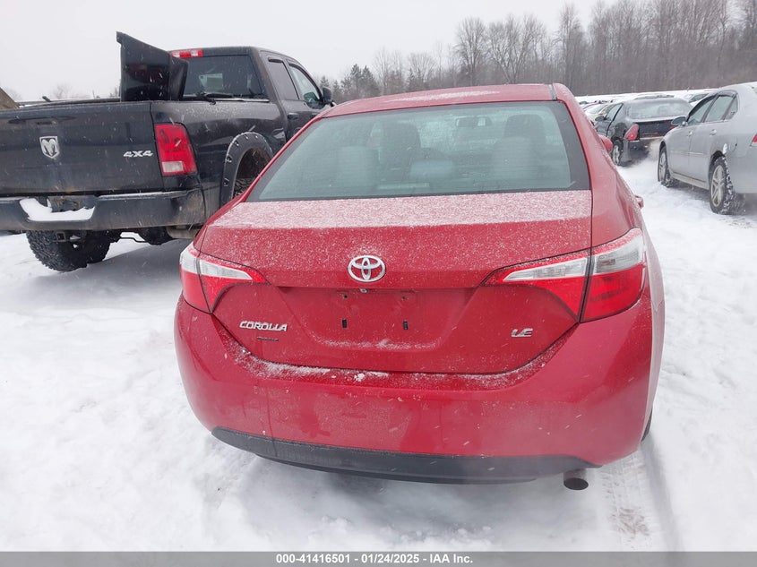 2014 TOYOTA COROLLA VIN: 5YFBURHE0EP135641