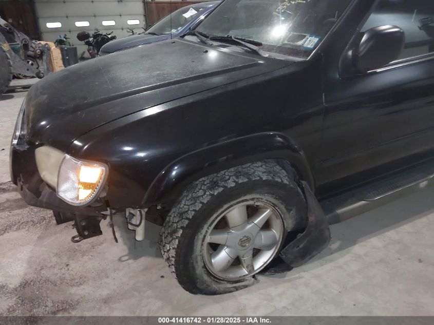 2002 Nissan Pathfinder Se VIN: JN8DR09Y62W710010 Lot: 41416742