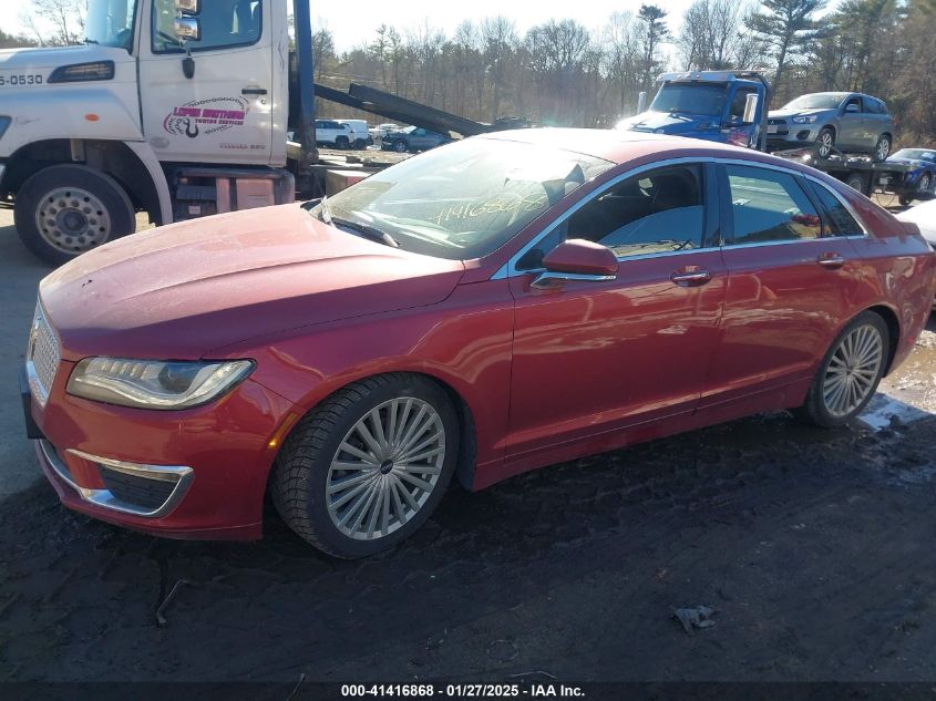 2017 Lincoln Mkz Reserve VIN: 3LN6L5F9XHR645850 Lot: 41416868