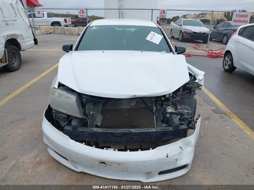 2014 DODGE AVENGER SE - 1C3CDZABXEN181225