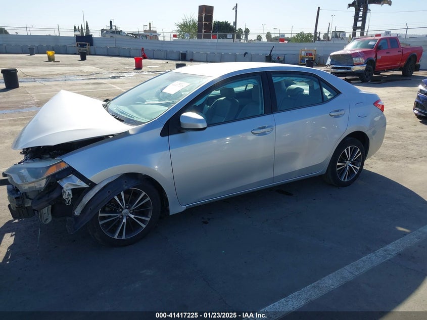 2016 TOYOTA COROLLA VIN: 5YFBURHEXGP551103