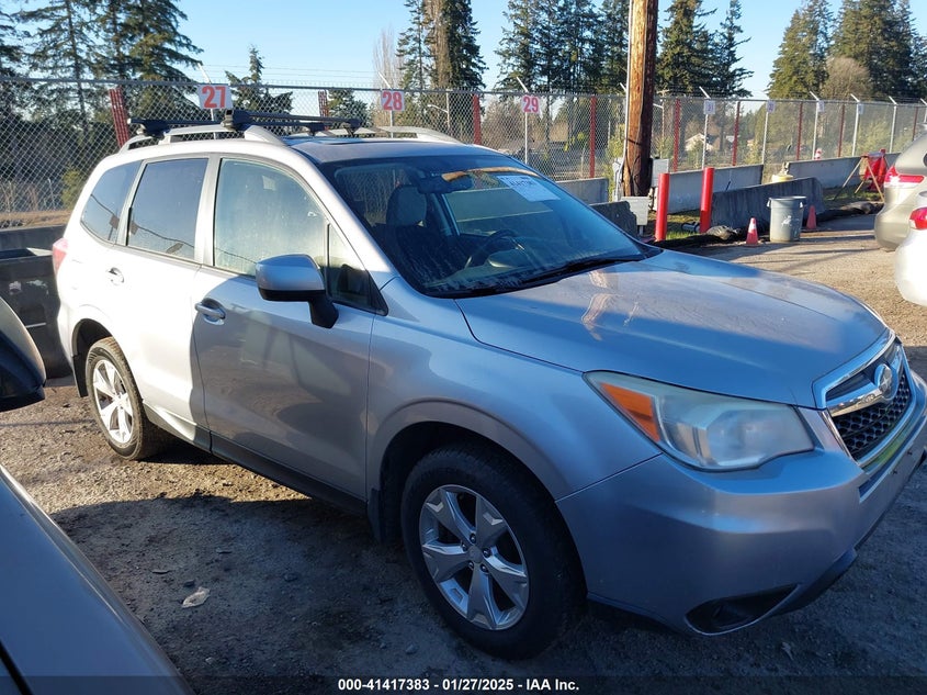 2014 SUBARU FORESTER 2.5I PREMIUM - JF2SJAEC5EH450624