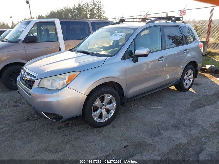 2014 SUBARU FORESTER 2.5I PREMIUM - JF2SJAEC5EH450624