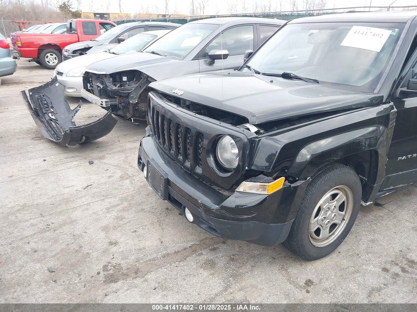 2016 JEEP PATRIOT SPORT - 1C4NJPBA9GD589022