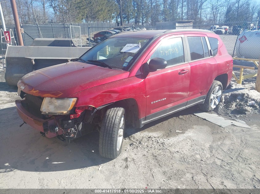 Vin: 1c4njdbb6cd655981, lot: 41908066, jeep compass sport 20122
