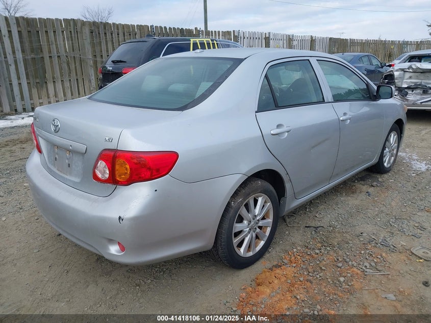 2009 TOYOTA COROLLA VIN: JTDBL40E799072096