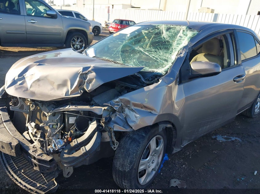 2016 TOYOTA COROLLA VIN: 5YFBURHE2GP431490