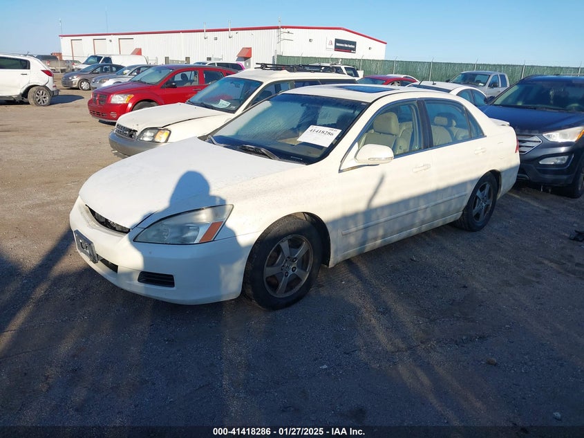2006 HONDA ACCORD HYBRID VIN: JHMCN36586C001342