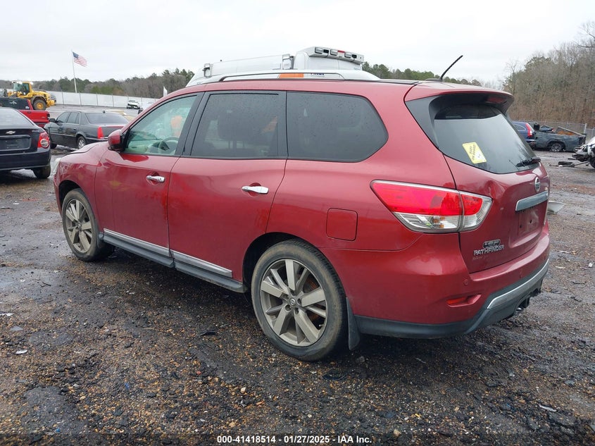 2014 NISSAN PATHFINDER PLATINUM - 5N1AR2MN9EC604529