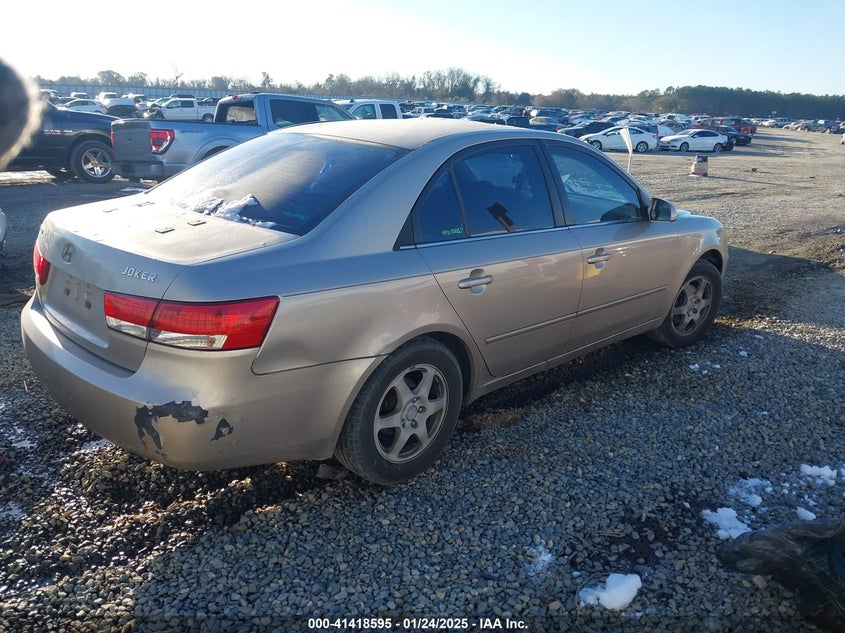 2006 HYUNDAI SONATA VIN: 5NPEU46CX6H083144
