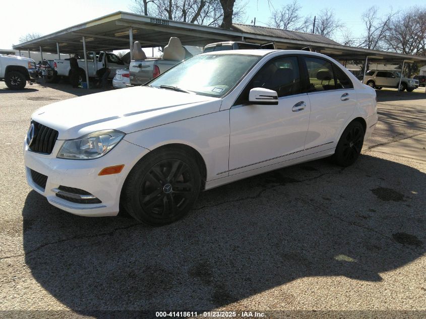 VIN WDDGF4HB2DR291831 2013 Mercedes-Benz C 250, Lux... no.2