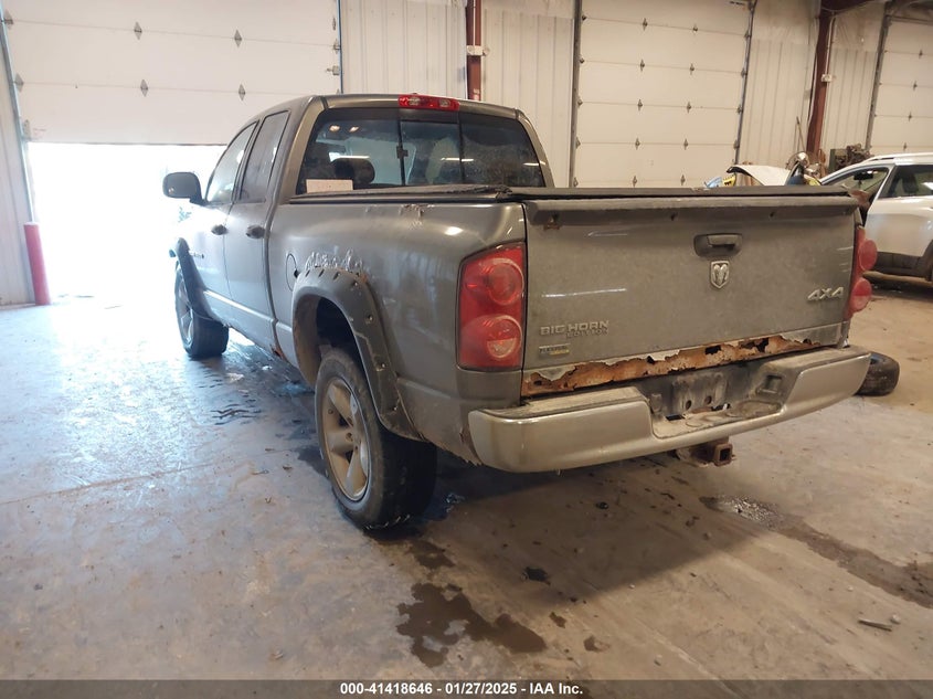2007 DODGE RAM 1500 VIN: 1D7HU18P87S241730