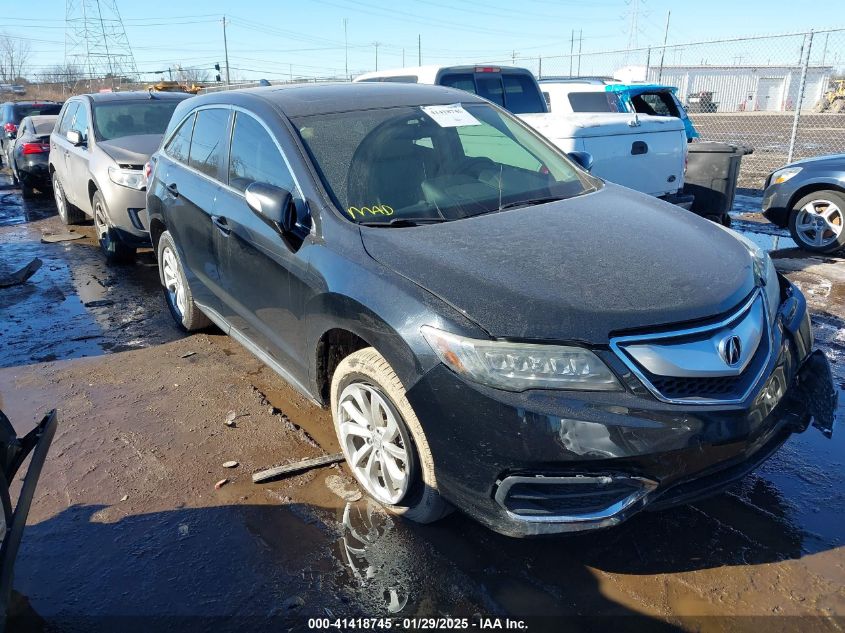 VIN 5J8TB4H59HL013937 2017 ACURA RDX no.1