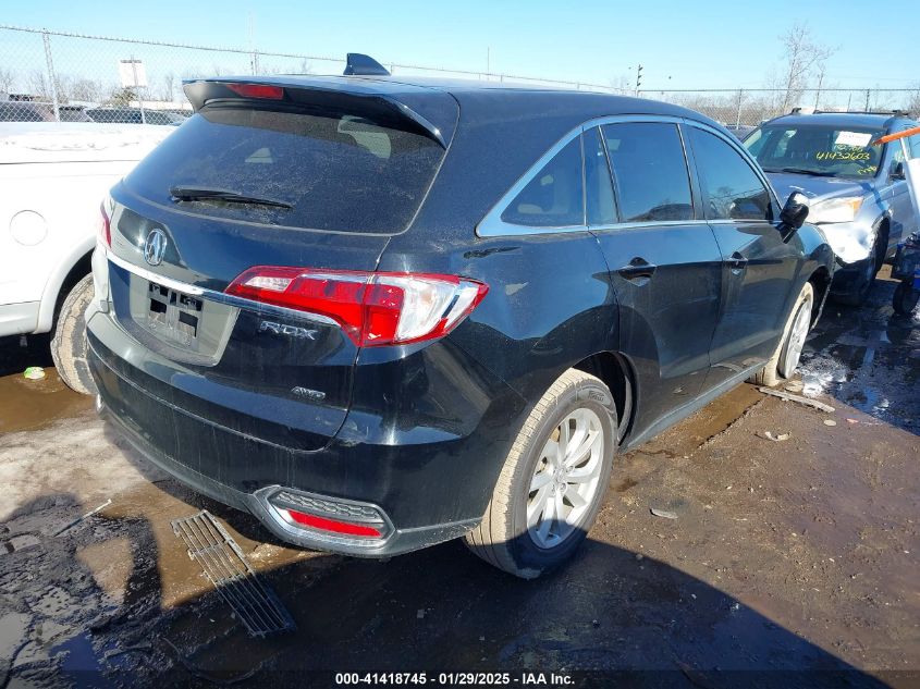 VIN 5J8TB4H59HL013937 2017 ACURA RDX no.4