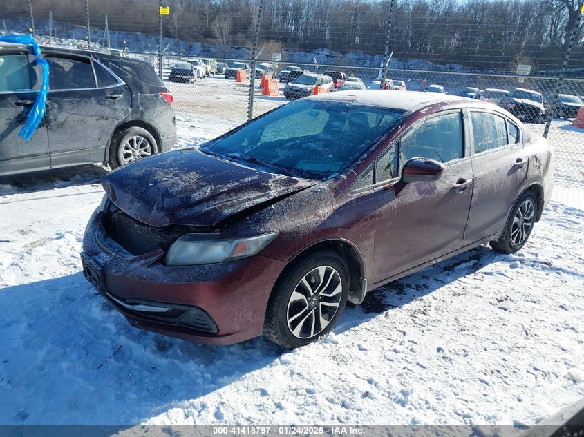 2014 HONDA CIVIC VIN: 19XFB2F8XEE232343