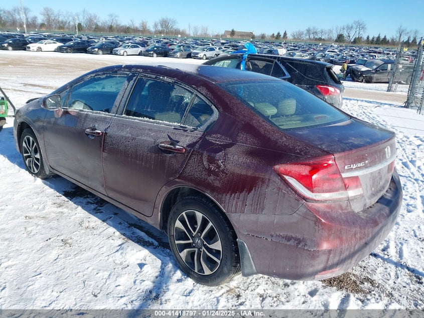 2014 HONDA CIVIC VIN: 19XFB2F8XEE232343