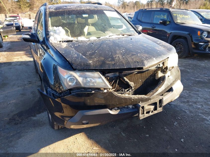 2007 Acura Mdx Technology Package VIN: 2HNYD28467H514039 Lot: 41419063