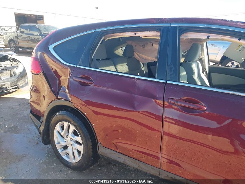 2015 Honda Cr-V Ex VIN: 2HKRM3H57FH532225 Lot: 41419216