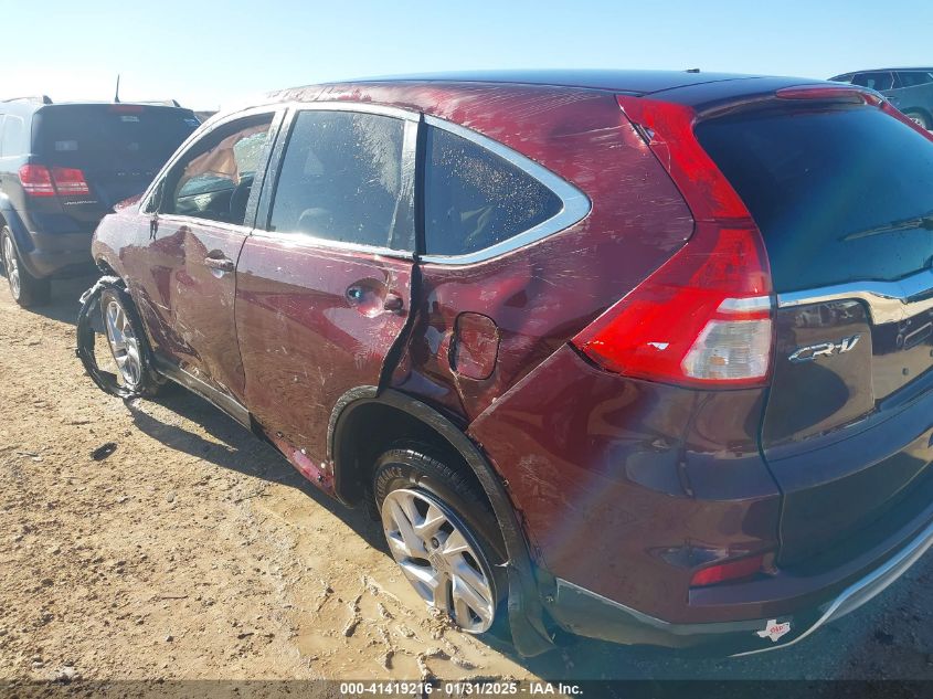 2015 Honda Cr-V Ex VIN: 2HKRM3H57FH532225 Lot: 41419216