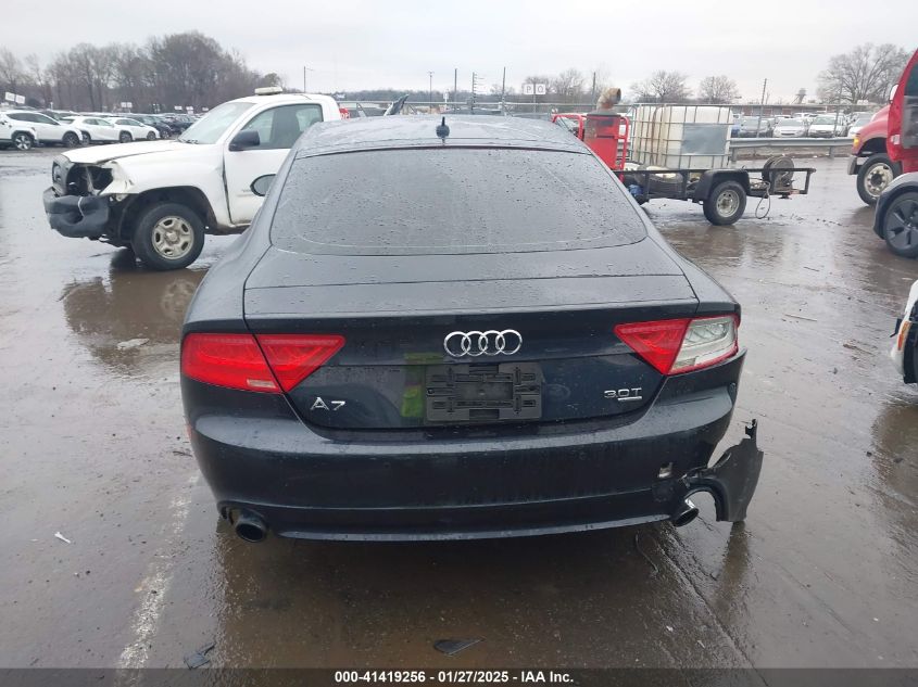 2012 Audi A7 Premium VIN: WAUYGAFC3CN132163 Lot: 41419256