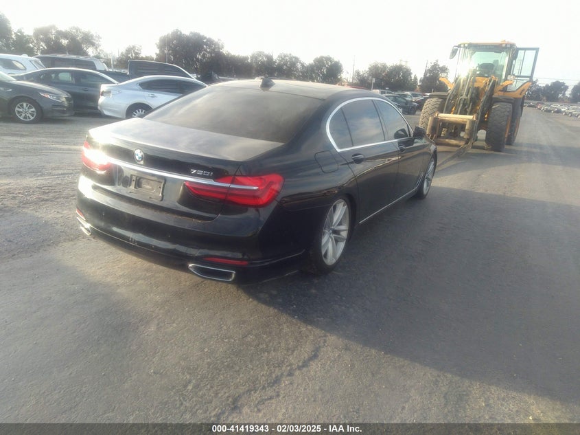 Vin: wba7f0c55kgm24723, lot: 41909891, bmw 750i 20194