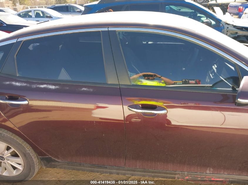 2016 Kia Optima Lx VIN: 5XXGT4L36GG024119 Lot: 41419435