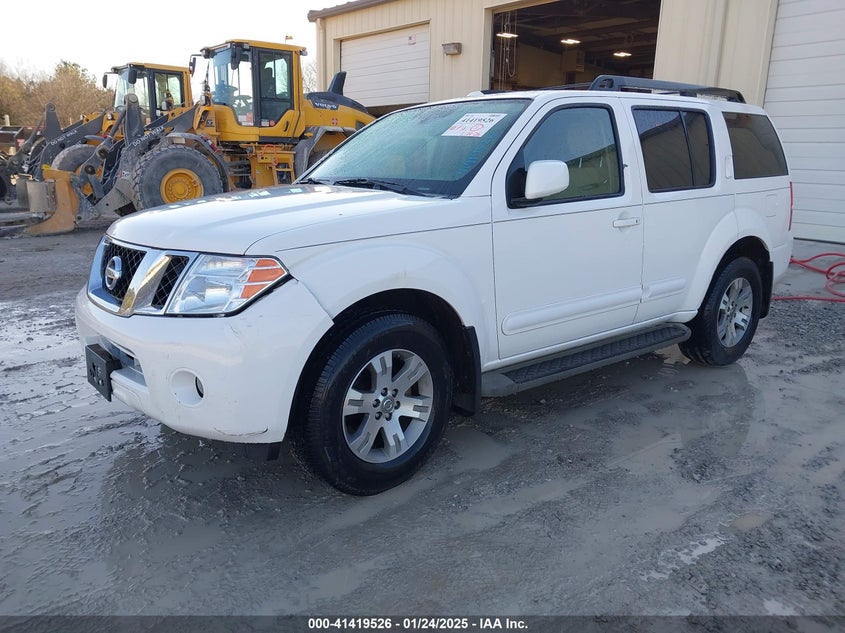 Vin: 5n1ar1nn8ac605383, lot: 41910073, nissan pathfinder se 20102