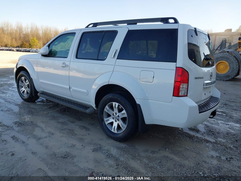 Vin: 5n1ar1nn8ac605383, lot: 41910073, nissan pathfinder se 20103