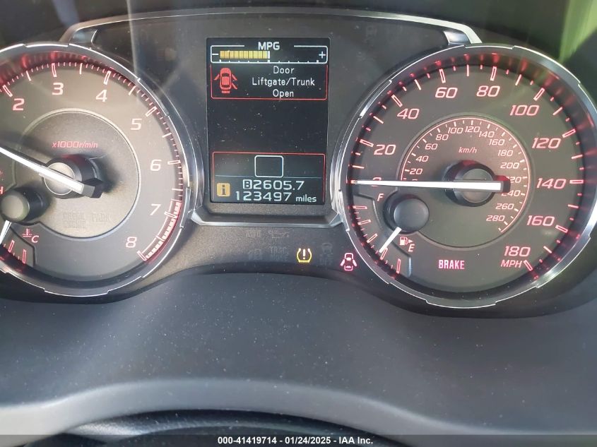 2016 Subaru Wrx VIN: JF1VA1E6769808363 Lot: 41419714