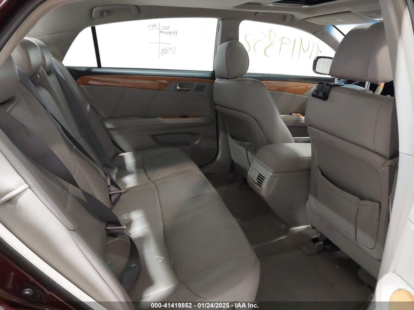 2006 TOYOTA AVALON VIN: 4T1BK36B56U166654