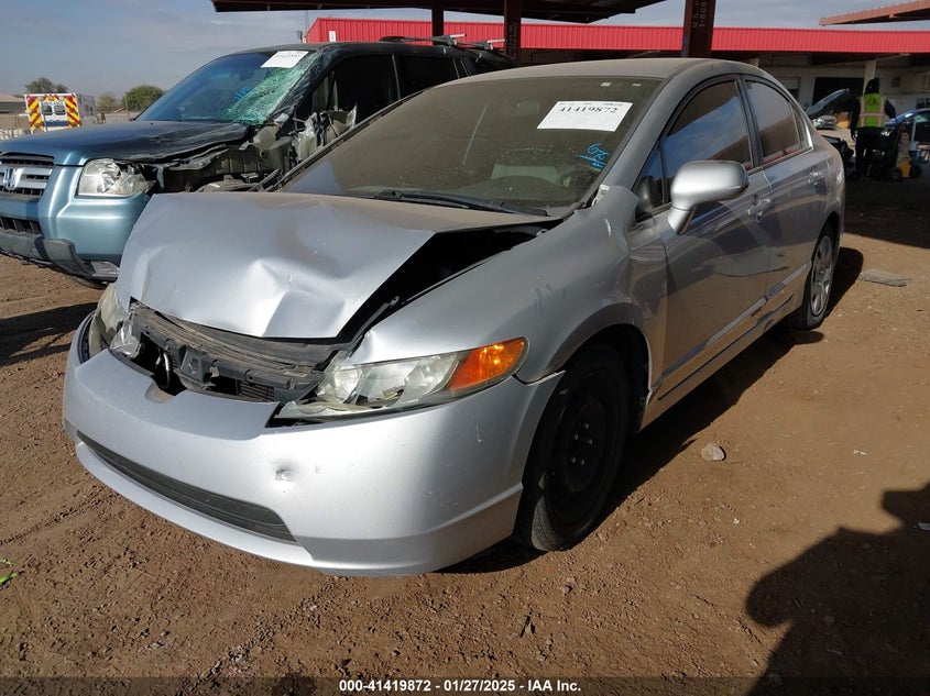 2007 HONDA CIVIC VIN: 1HGFA165X7L114310