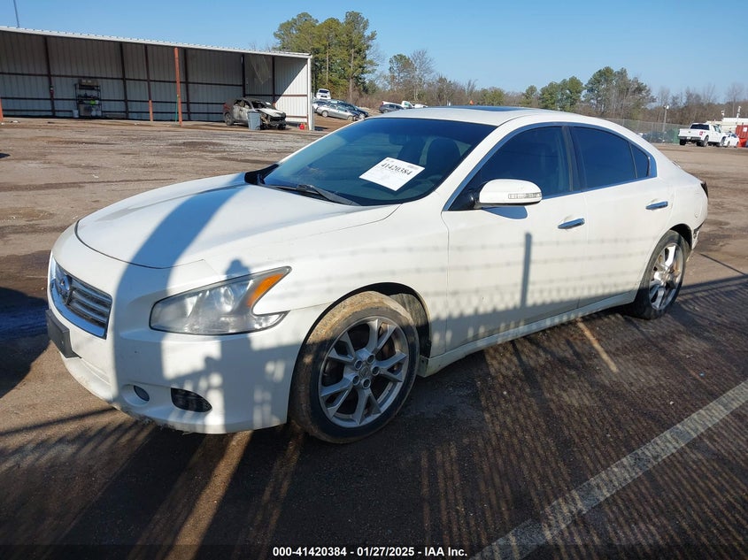 2014 NISSAN MAXIMA VIN: 1N4AA5AP2EC450092