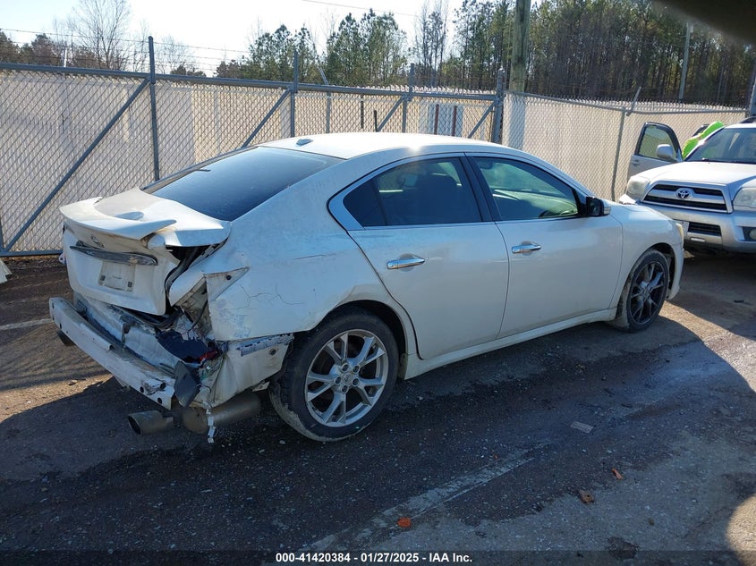 2014 NISSAN MAXIMA VIN: 1N4AA5AP2EC450092