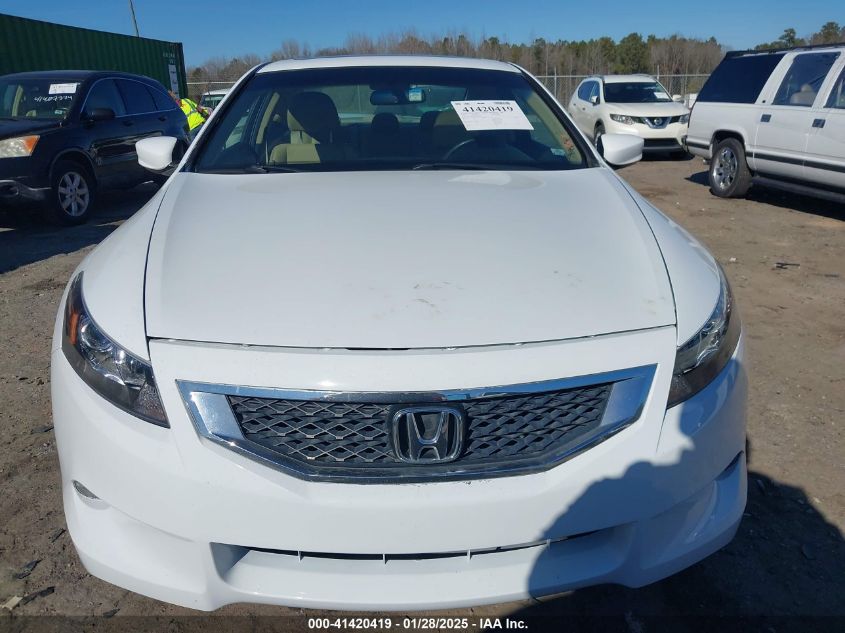 2010 Honda Accord 3.5 Ex-L VIN: 1HGCS2B8XAA008366 Lot: 41420419