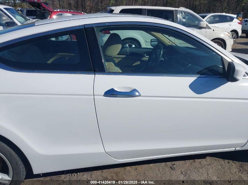 2010 Honda Accord 3.5 Ex-L VIN: 1HGCS2B8XAA008366 Lot: 41420419