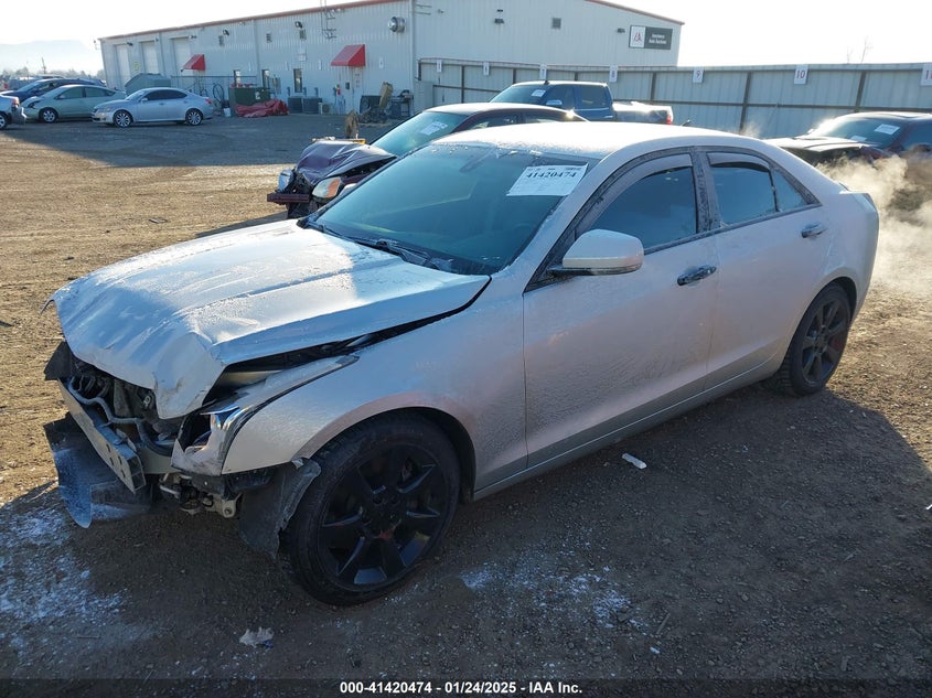 2013 CADILLAC ATS VIN: 1G6AH5R30D0125595
