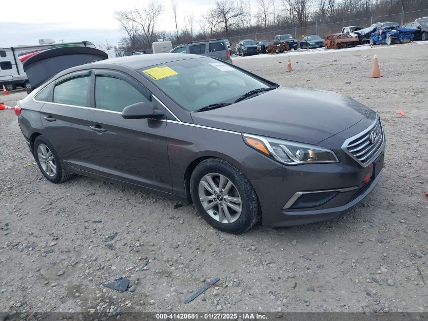 VIN 5NPE24AF8GH385542 2016 HYUNDAI SONATA no.1