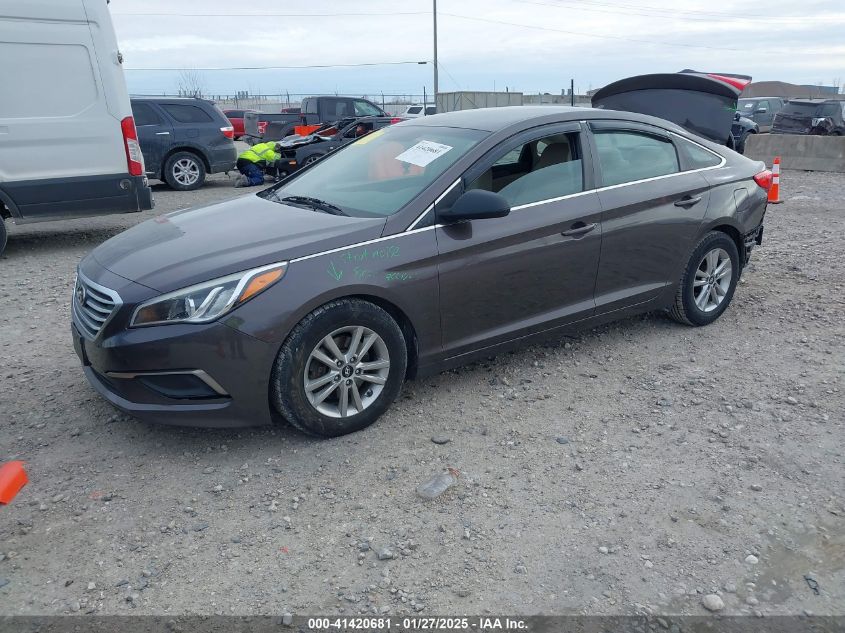 VIN 5NPE24AF8GH385542 2016 HYUNDAI SONATA no.2